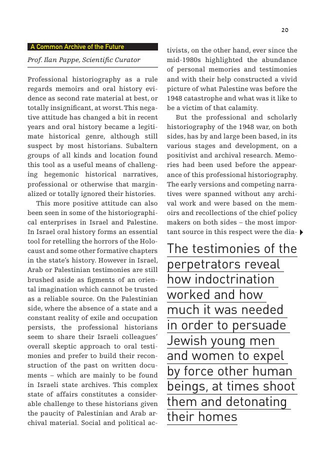Towards a Common Archive, catalogue, page 17